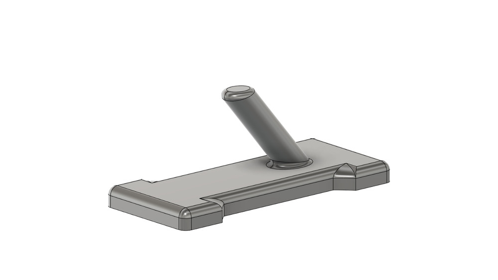 Single Paintball Barrel Stand