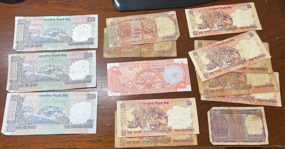Assorted India Banknotes lot