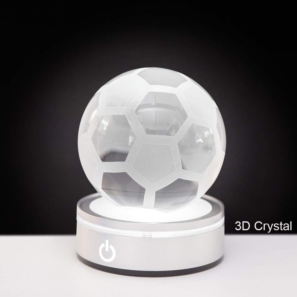 Multifunctional LED Light Base with Concave Surface for Art and Jewelry Display