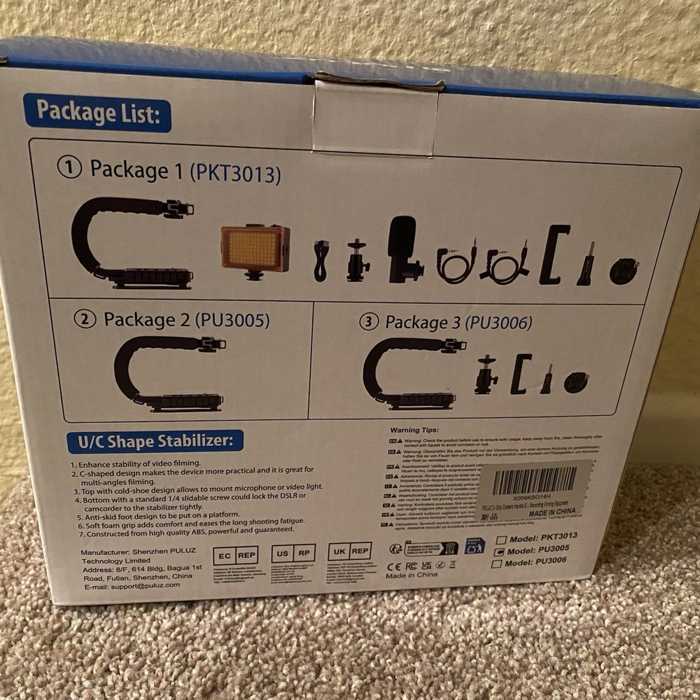 U/c Shape Portable Handheld Bracket stabilizer