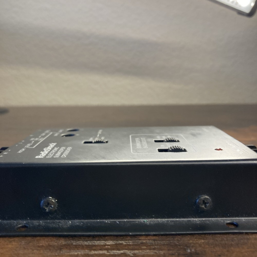 Radio Shack Electronic Subwoofer Crossover