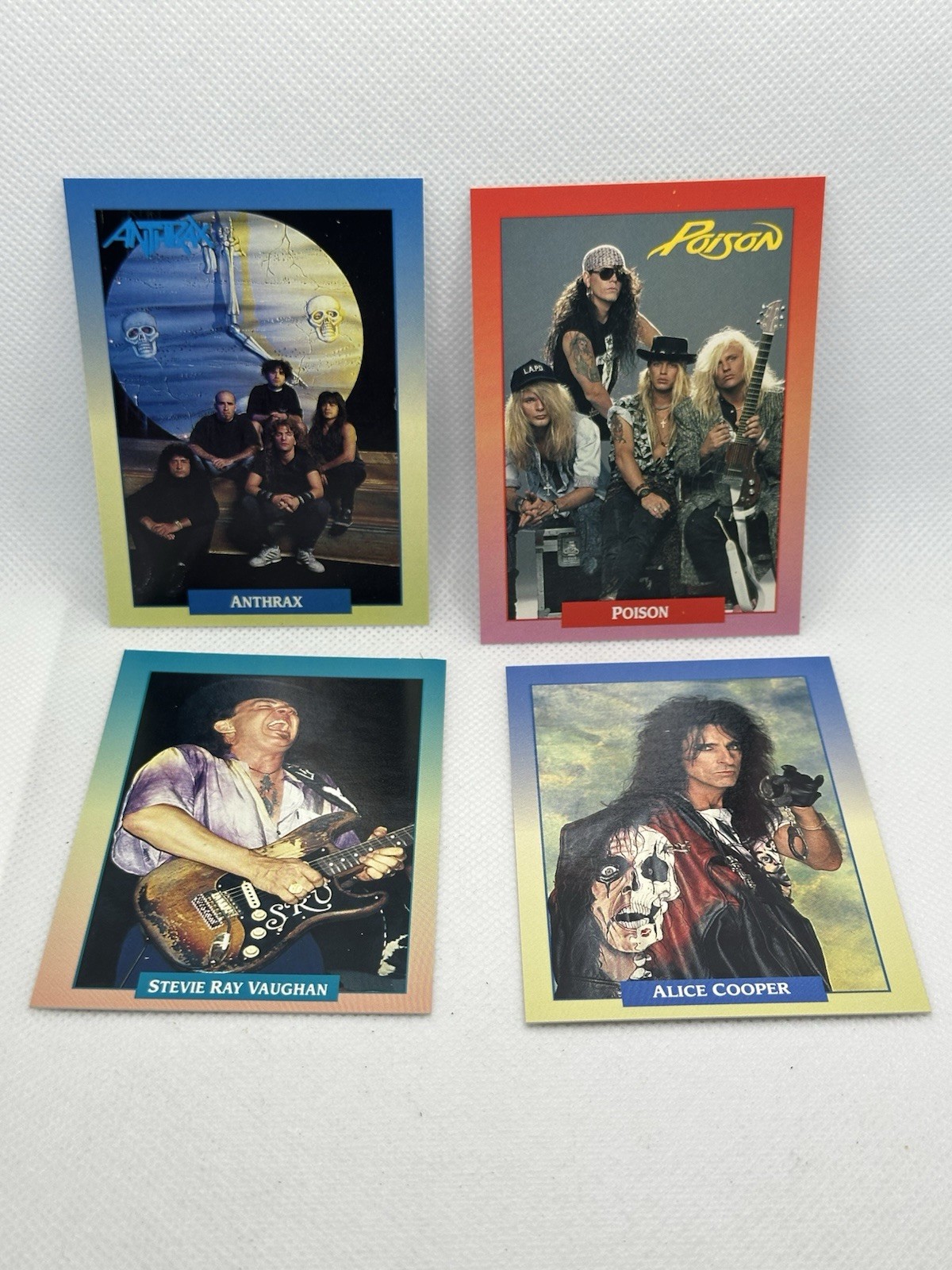 1991 BROCKUM ROCK CARDS Complete Base Set 1-288 PACK FRESH Bon Jovi Motley Crue+