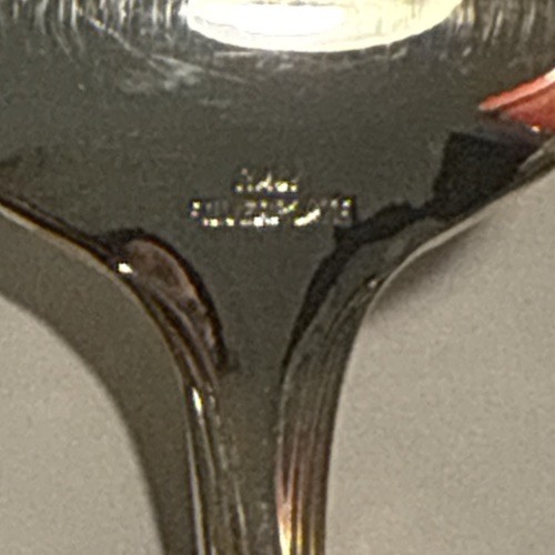 Vintage Gorham Heritage Large Serving Cold Meat Fork Silverplated from Italy