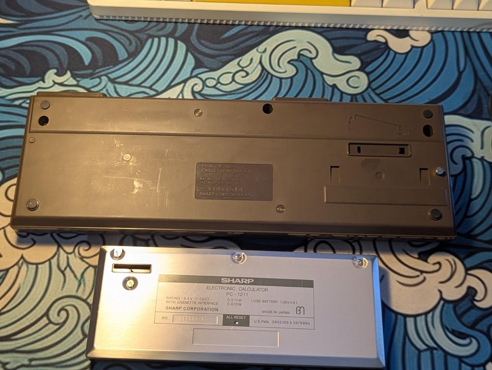 Vintage Sharp PC-1211 Pocket Computer FULLY RESTORED - NEW LCD + BATTERIES!