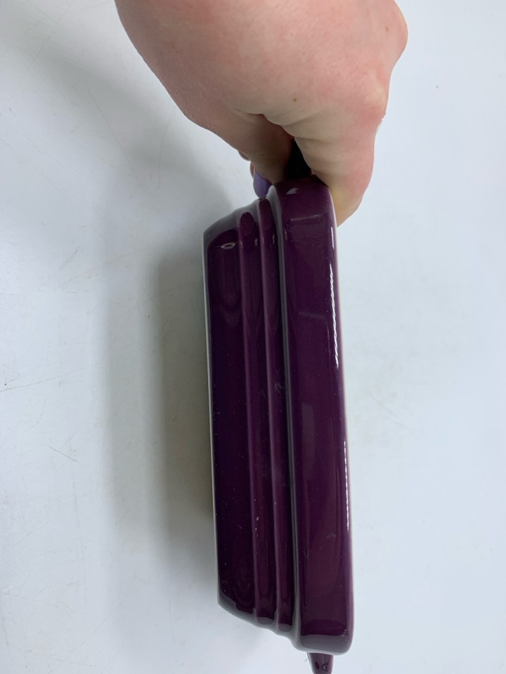 RECTANGLE SINGLE BAKER W/ HANDLES OLIVE & THYME.