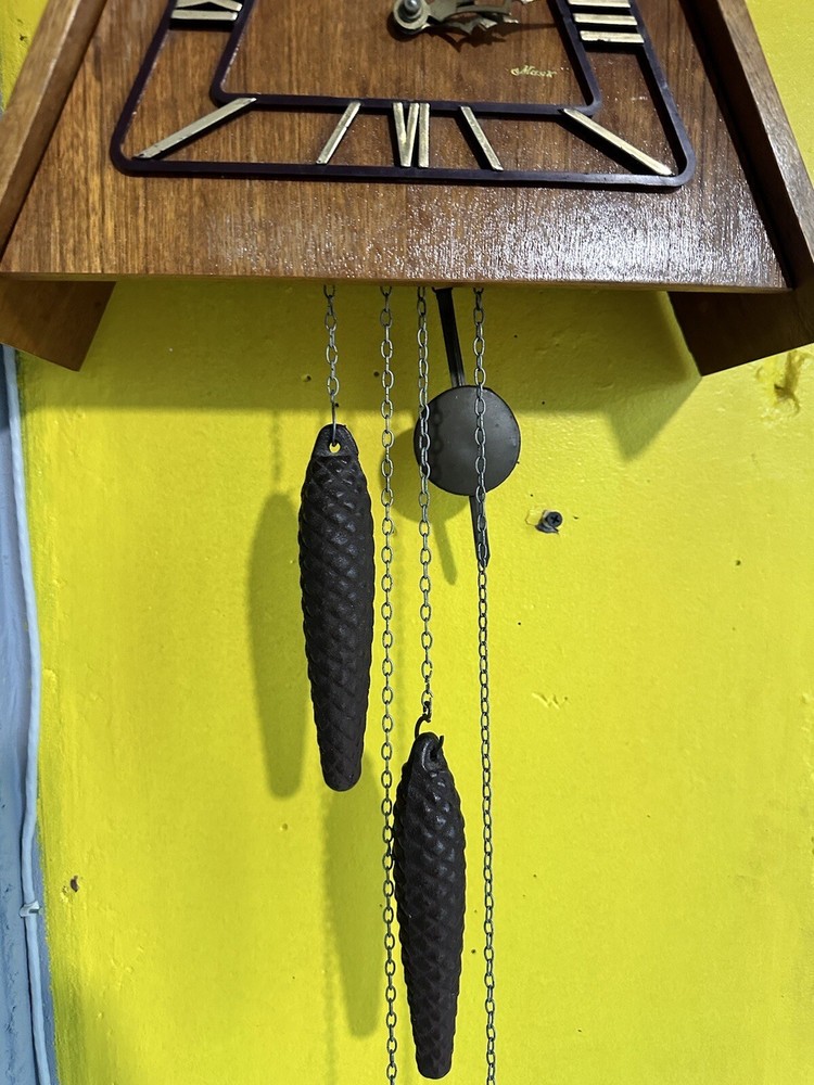 Soviet Vintage Cuckoo clock, USSR clock, Soviet working clock, Working cuckoo
