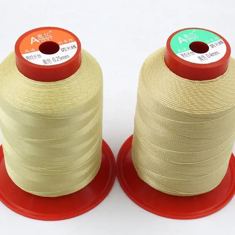 Temperature Aramid Filament Fireproof Thread Fiber Flame-retardant Sewing Thread