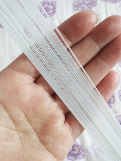 White Clear Fiberglass Stem For Hand Making Pole Fishing Float Making Supplies