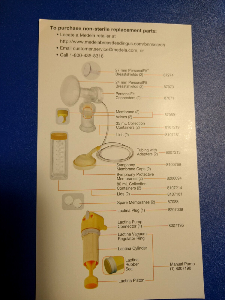Symphony Pump Accessory Kit
