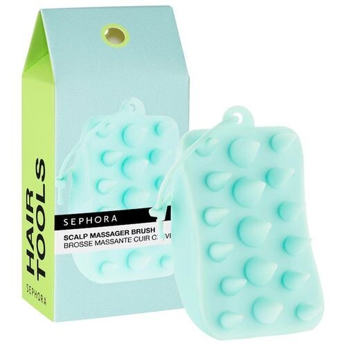 Silicone Scalp Massager, Blue