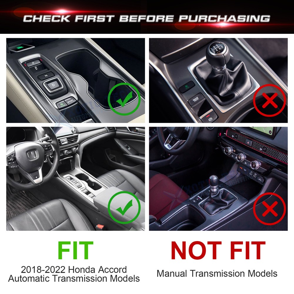 Armrest Box Insert Container Secondary Storage Case For Honda Accord 18-2022