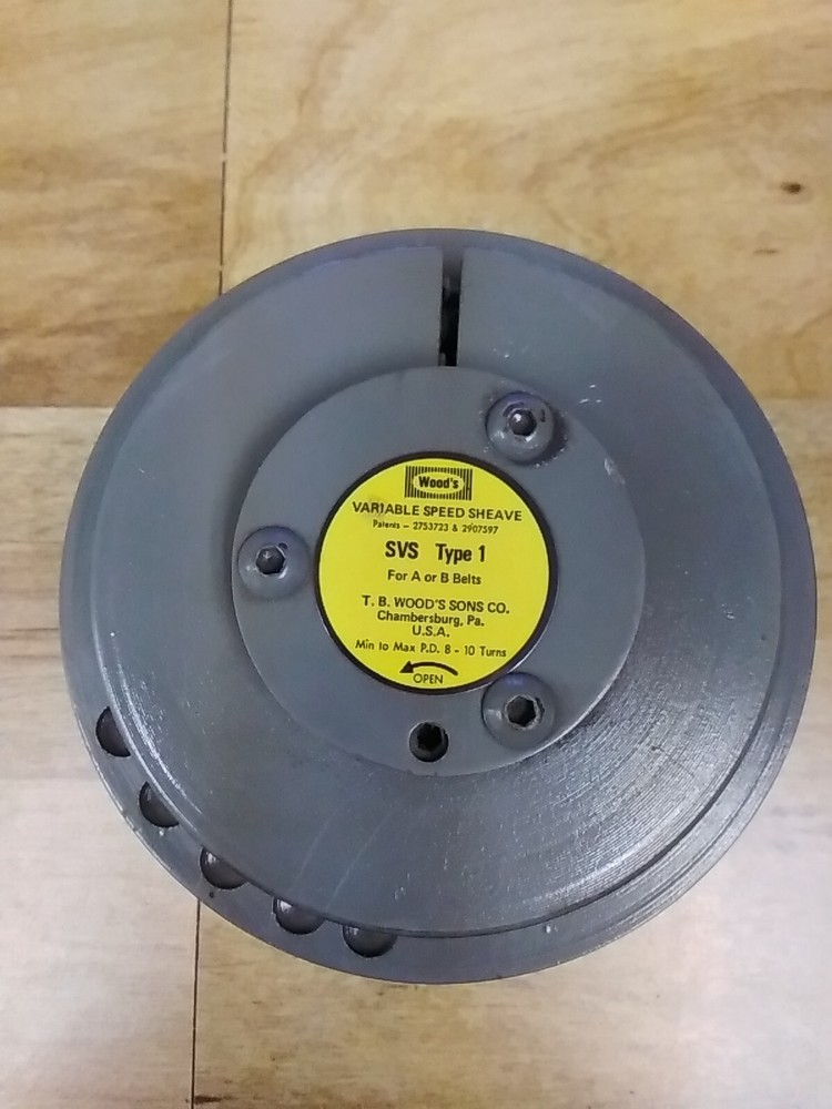 TB Woods Variable Speed Sheave SVS Type 1