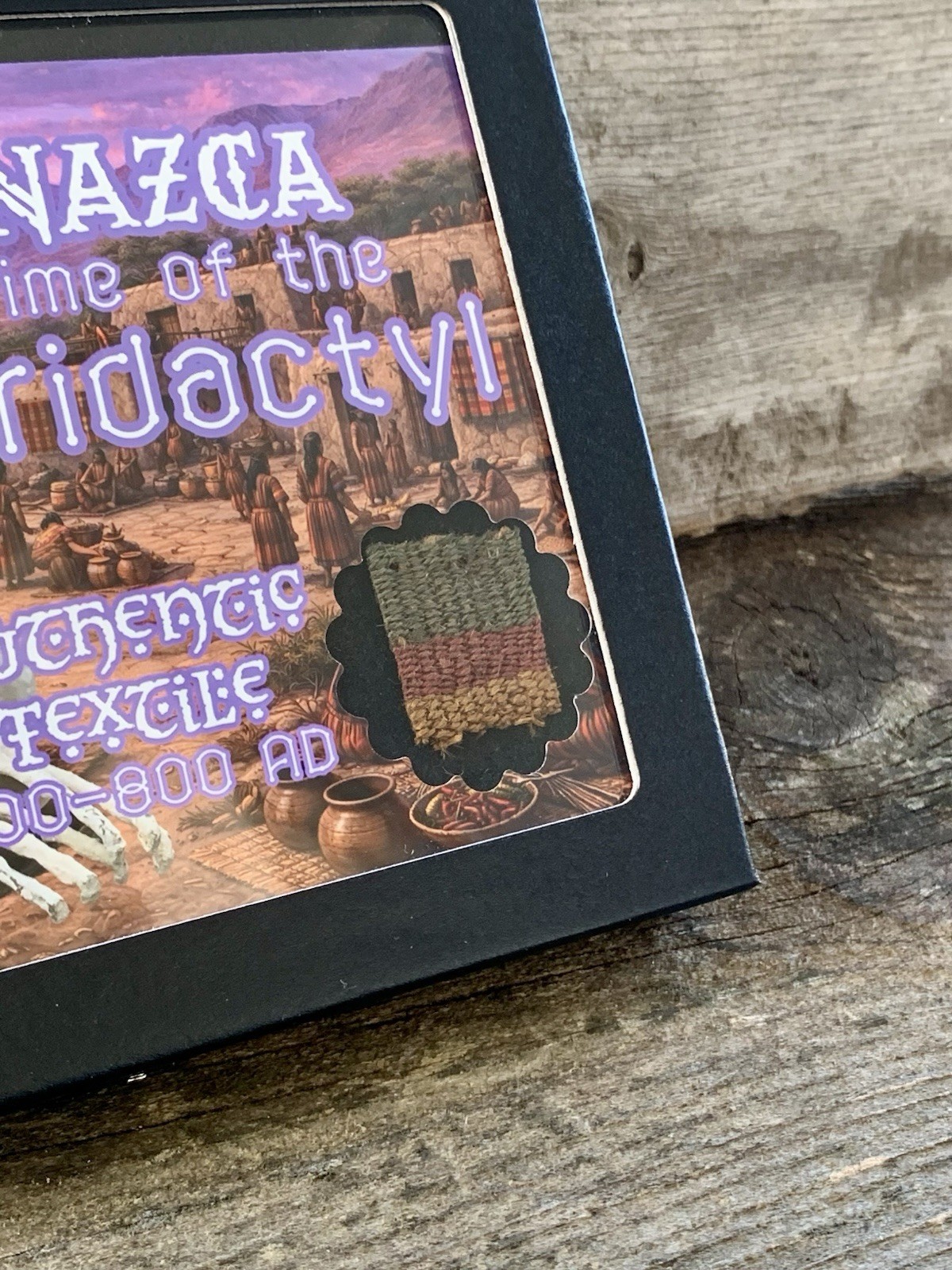 Nazca Peru “Tridactyl” Culture Period Textile Alien 100-800 AD UFO