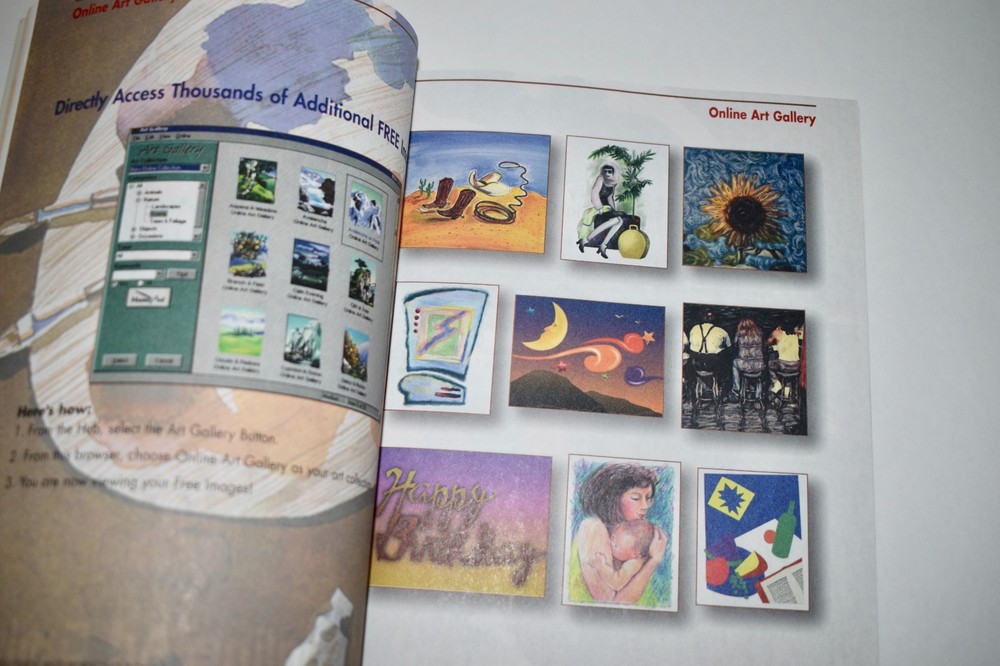 PrintMaster Premier 8.0 PC Software WINDOWS 95 98 Install, Program, 9 Art CDs