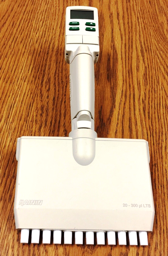 Rainin EDP3-Plus 20-300ul LTS 12-Channel Electronic Pipette