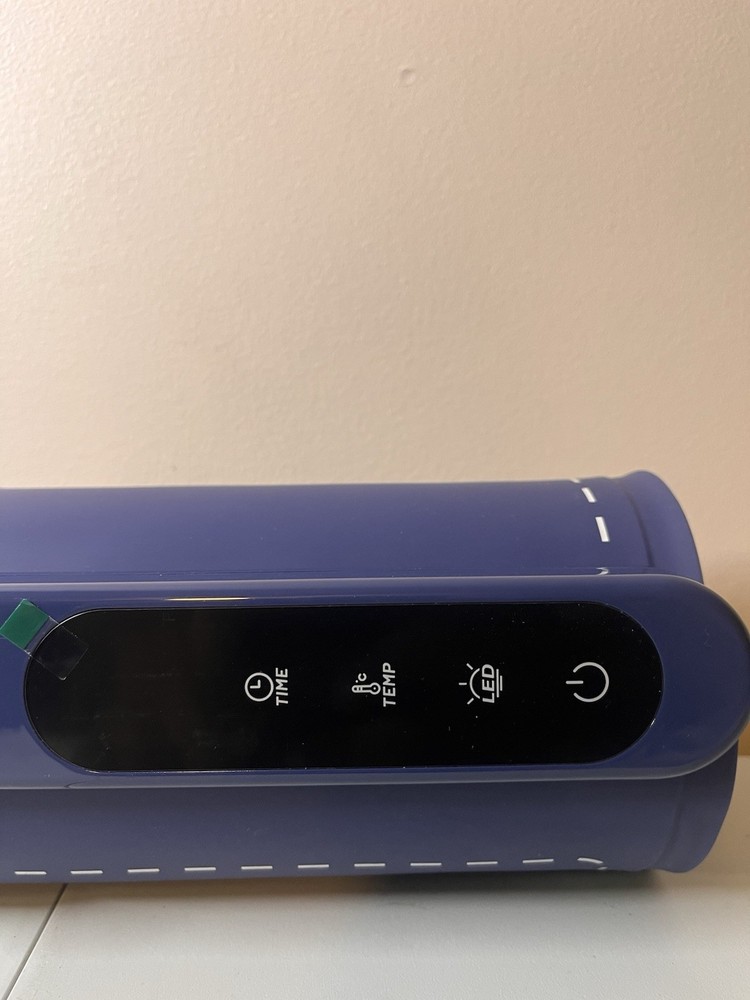 GAIATOP Food Warming Mat with Timer & Temp Control – LED Display, Blue