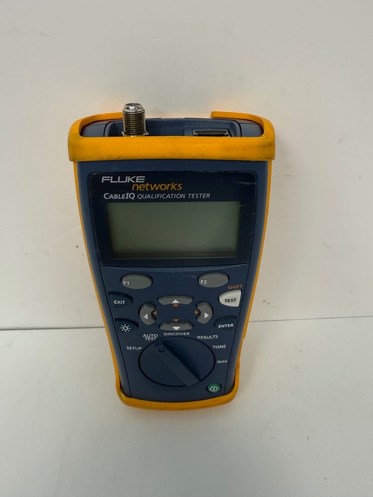 FLUKE NETWORKS CABLEIQ QUALIFICATION TESTER CIQ-100