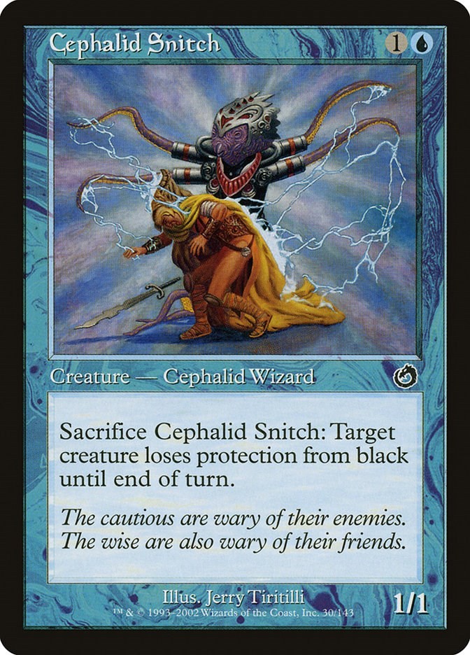Cephalid Snitch Torment 30 MTG MP
