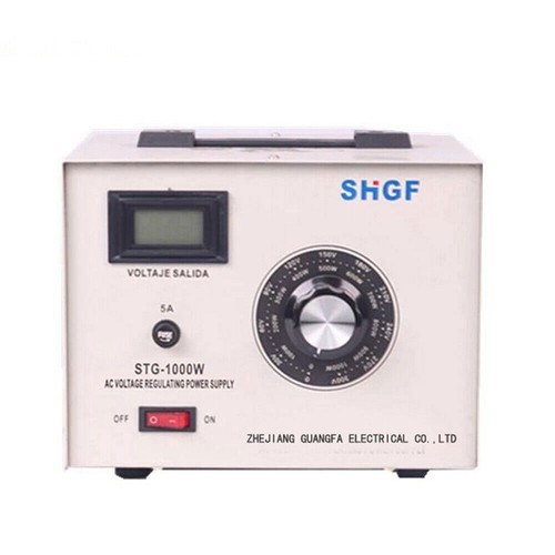 STG-1000W Variable Variac Auto Transformer Voltage Regulator Metered 0-300V