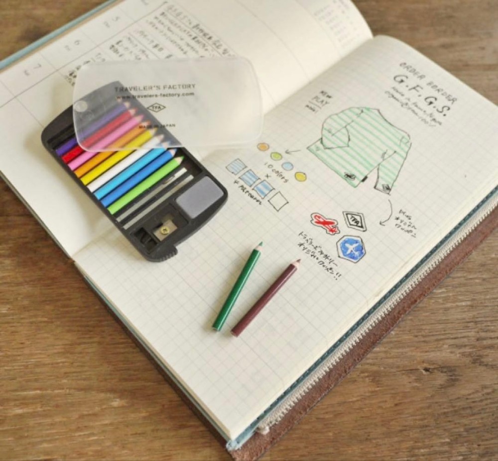 mini colored pencils