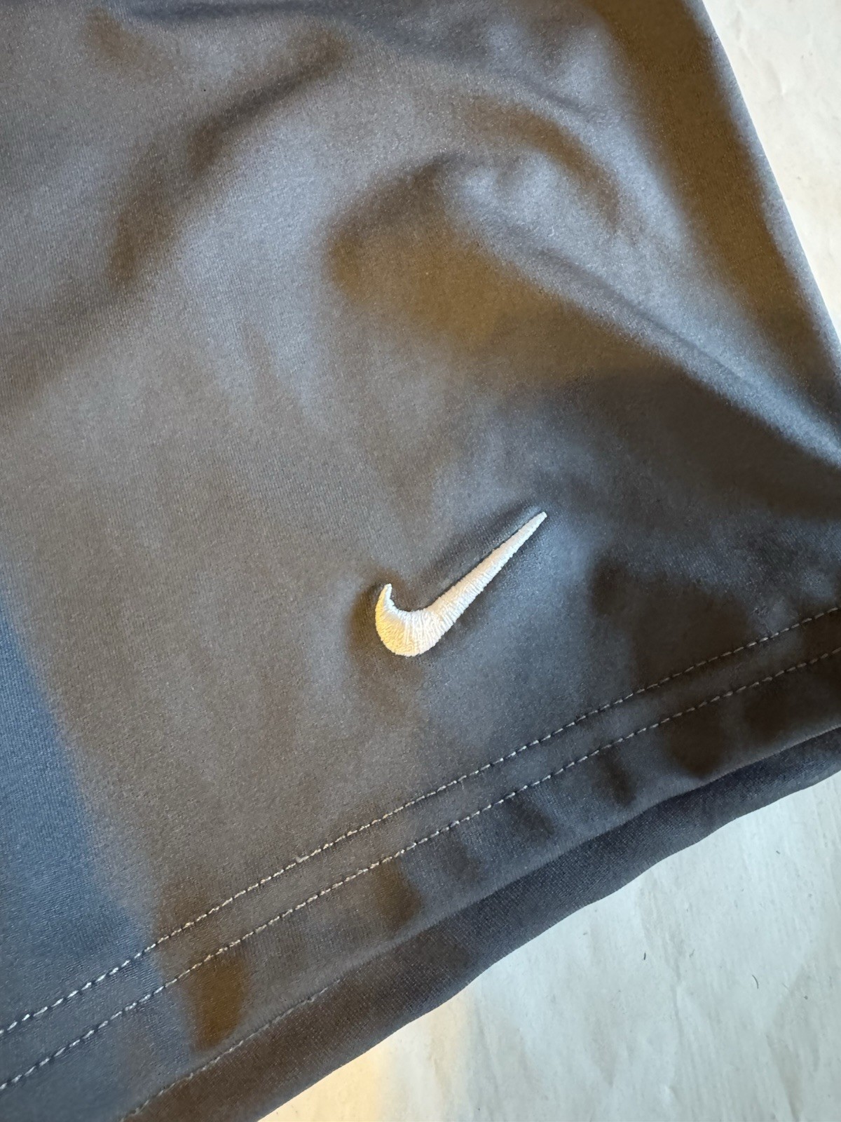 NIKE Womens DRI-FIT Athletic Volleyball Cheer Shorts Black Anthracite Sz XL NWT