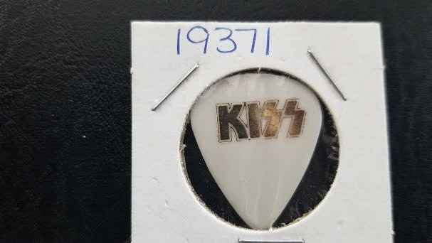 KISS / GENE SIMMONS - VINTAGE "HOT IN THE SHADE" CONCERT TOUR GUITAR PICK