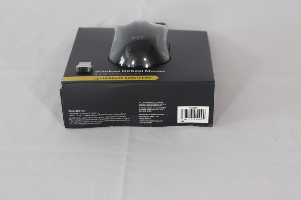 NXT Technologies Wireless Optical USB Mouse NX60885
