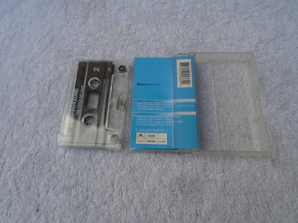 Boyzone - Words - CASSETTE Single
