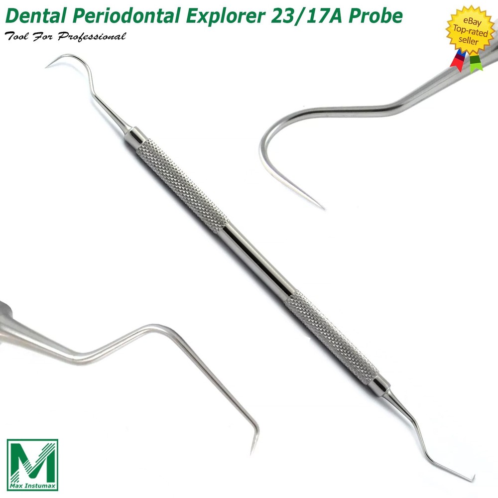 Endodontic Root Canal Operating Kit Filling Restorative Instruments Probe Scaler