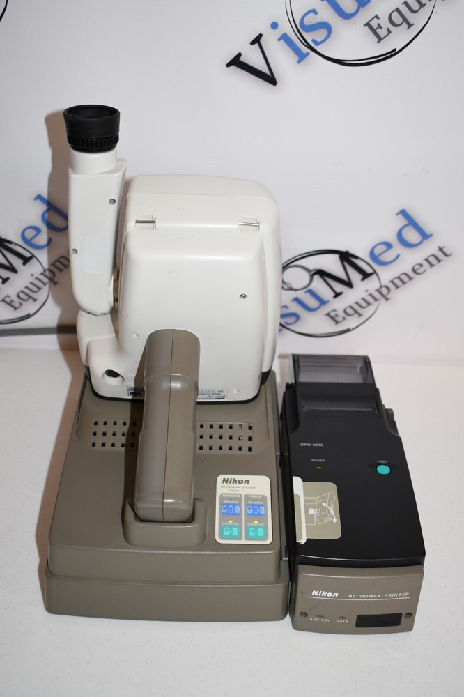 Retinomax 2 plus K Autorefractor keratometer with printer and hard case