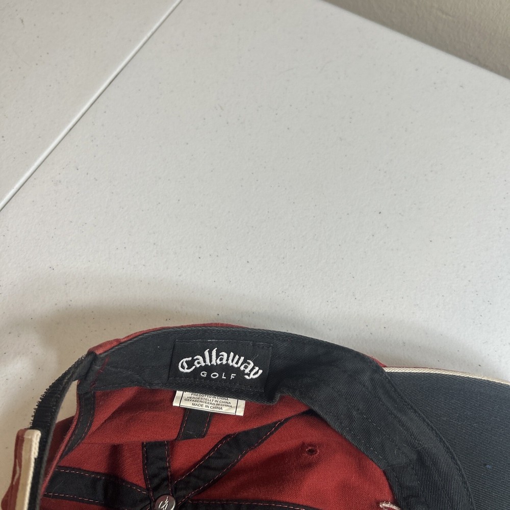 Callaway Golf Adjustable Strap Red Hat