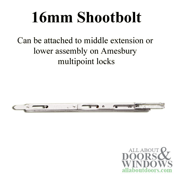 16mm P1000 / P2000 Active / Passive Shootbolt Extension Tip