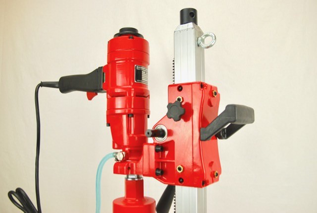 BLUEROCK ® TOOLS 4Z1WS CONCRETE CORING DRILL 2 SPEED W/ STAND & 2 CORE BITS