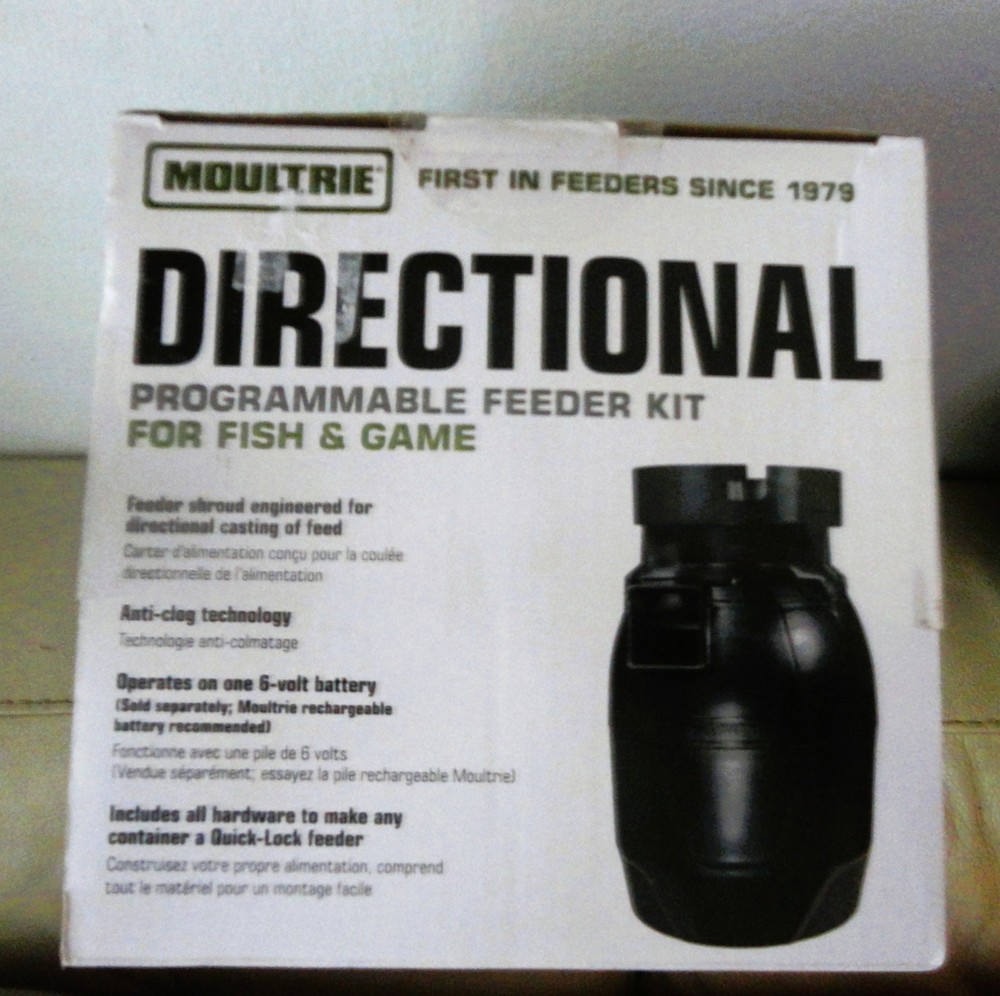 MOULTRIE DIRECTIONAL MFG- 132G4 PROGRAMMABLE FEEDER KIT FOR FISH & GAME