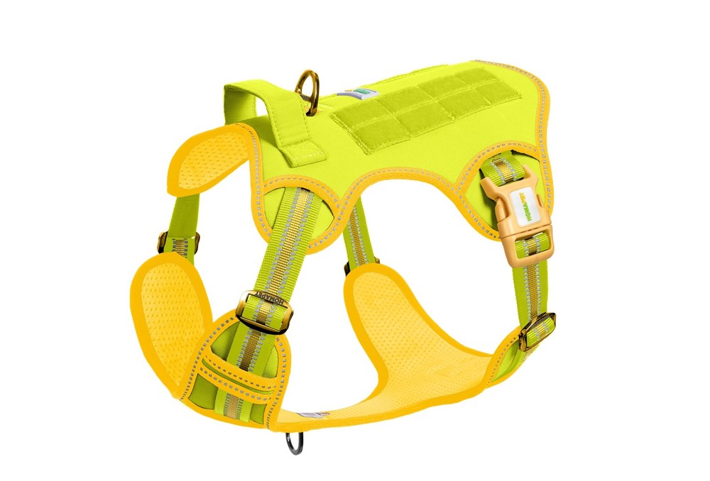 . Premium No-Pull Tactical Dog Harness with Adjustable Straps Soft Padded Des...