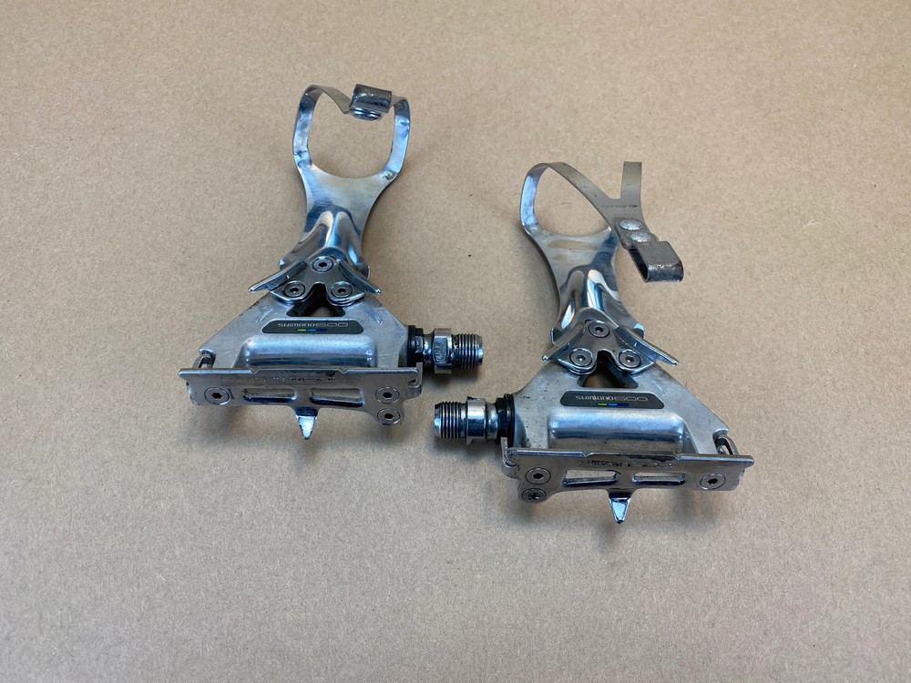Shimano 600 Toe Clip Pedals