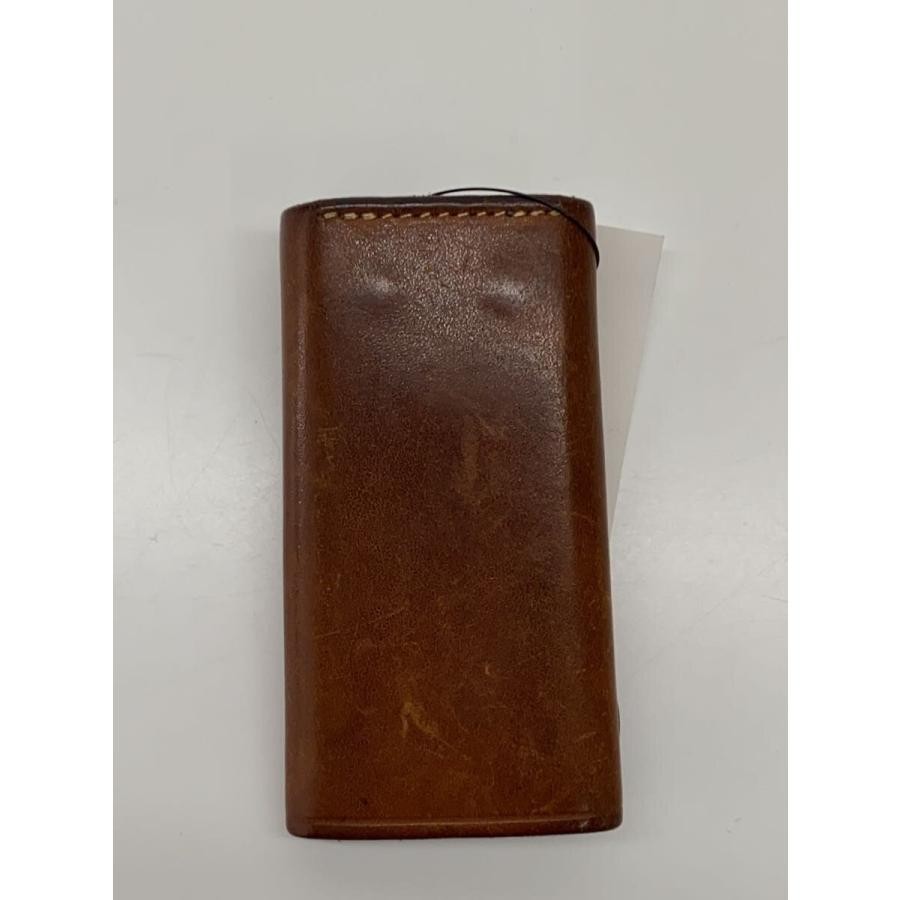 Il Bisonte key case leather brown men's key holder