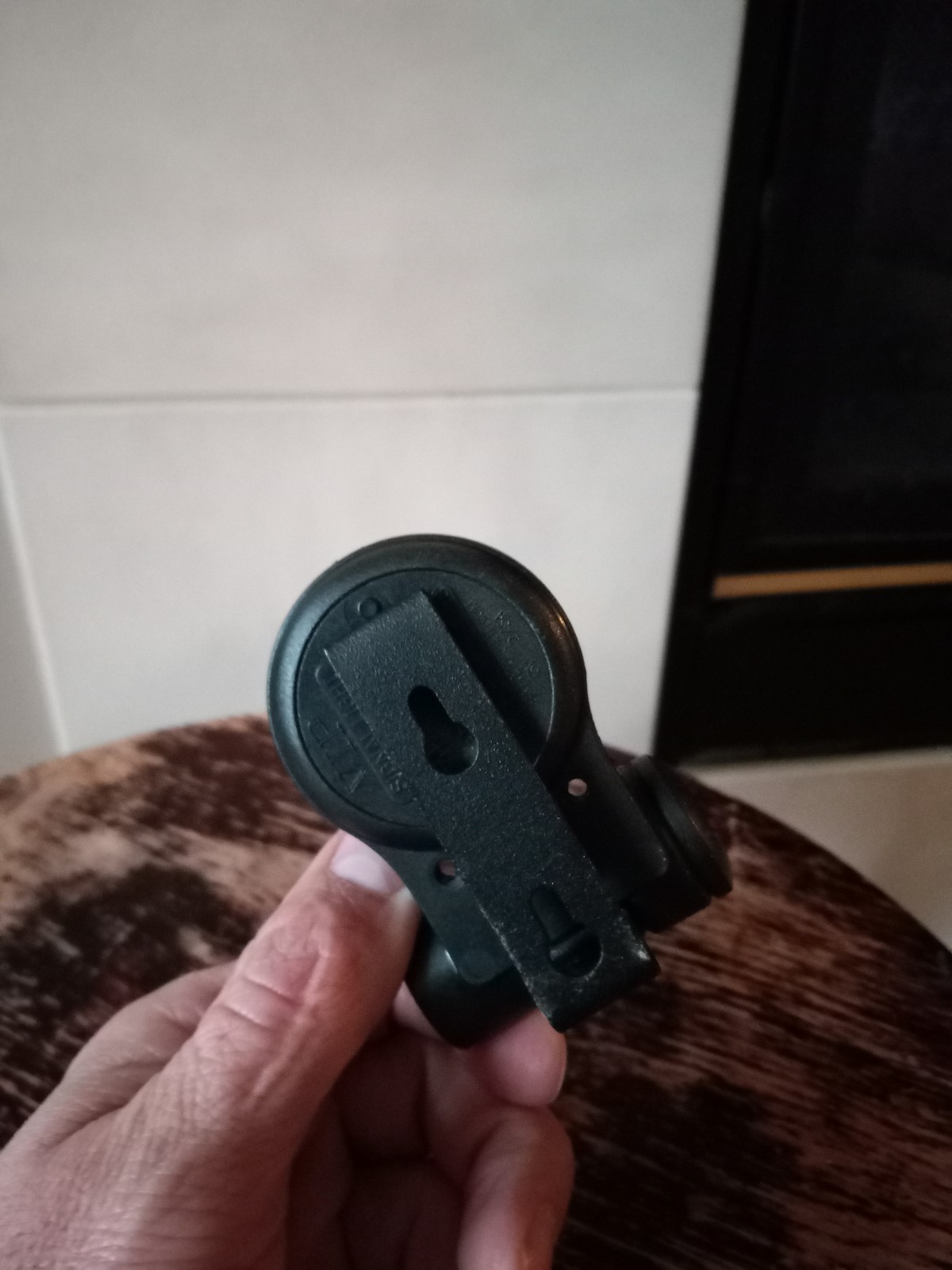 Black Compact LED Camping Light Outdoor Utility