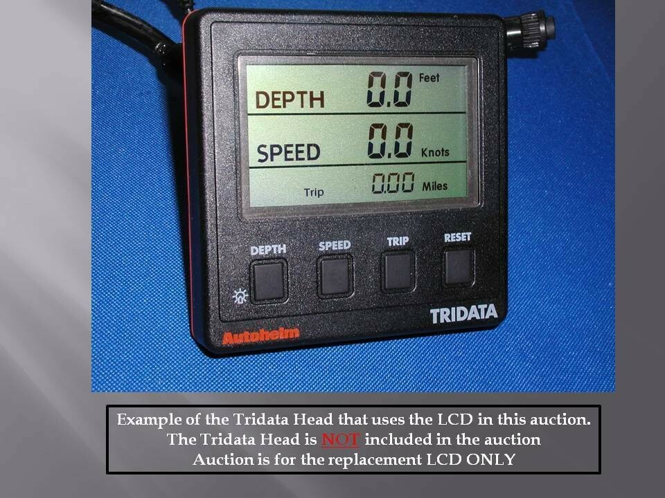 LCD Screen for Autohelm / Raymarine ST50 TRIDATA Head - Replacement Display