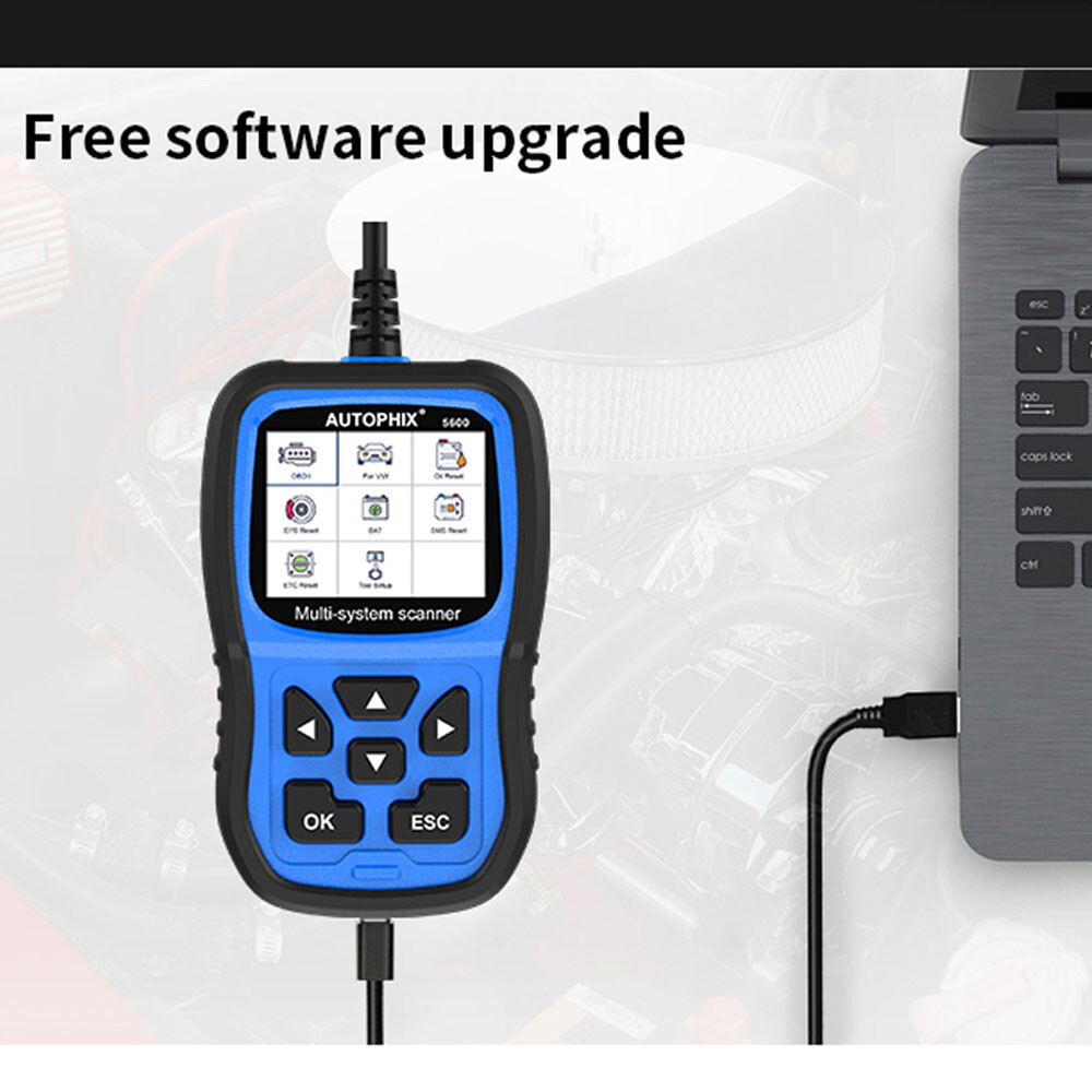 AUTOPHIX 5600 OBD2 Scanner ABS SRS EPB Code Reader All System Diagnostic Tool
