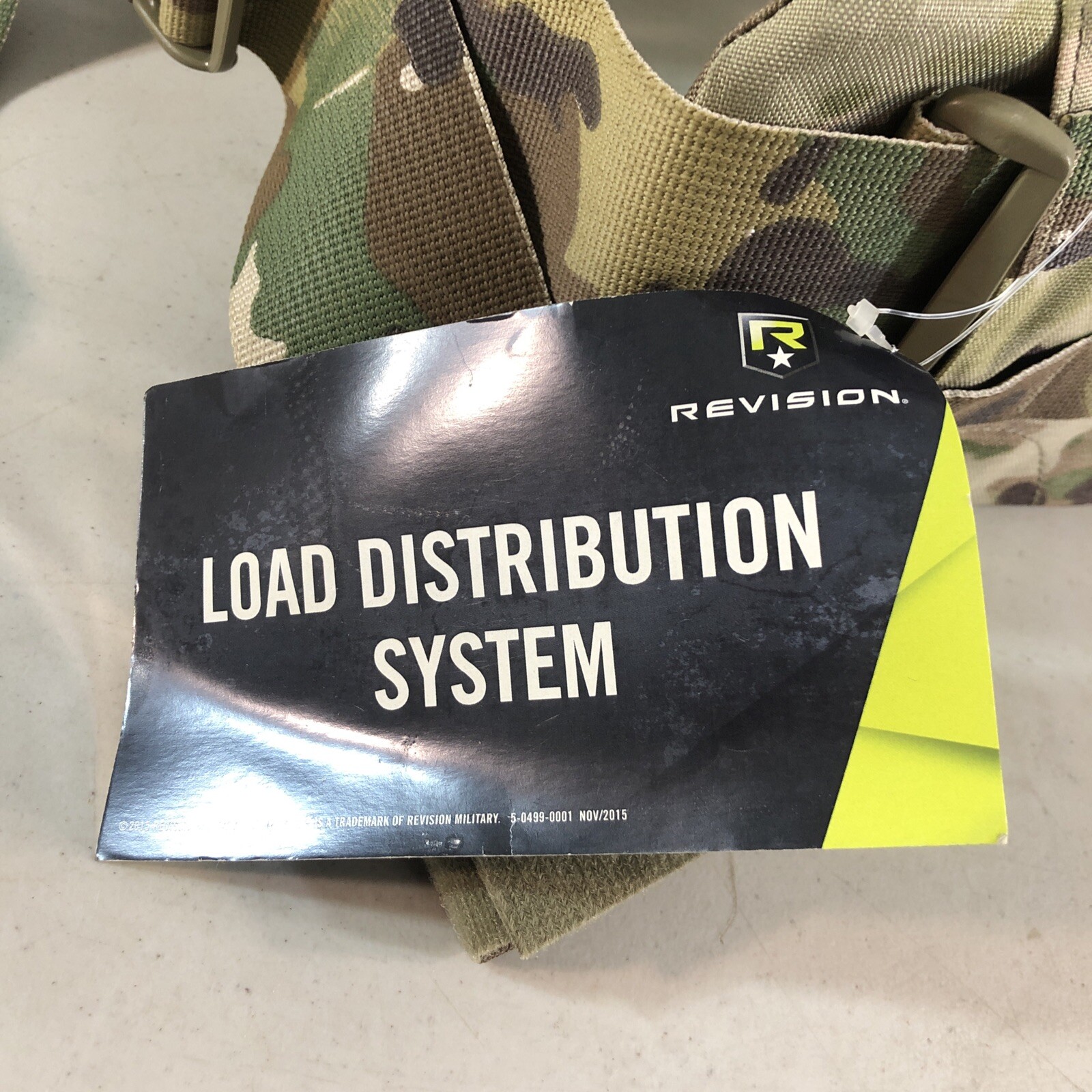 Revision Military Battle Belt Load Distribution System ￼Multicam Large