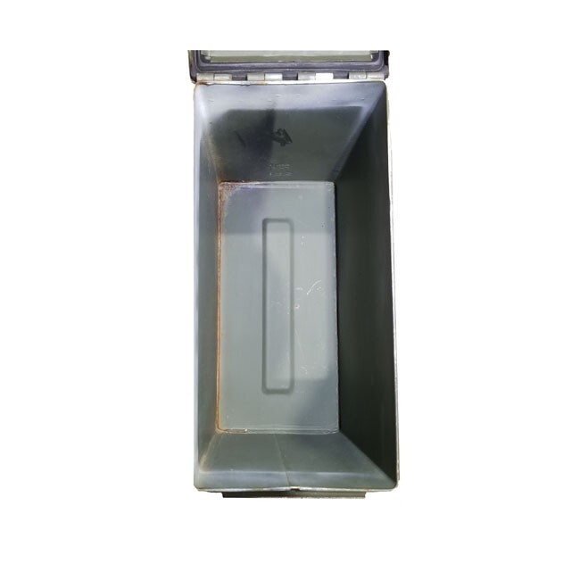 TALL 50 CAL GRADE 2 EMPTY AMMUNITION AMMO CAN - RARE