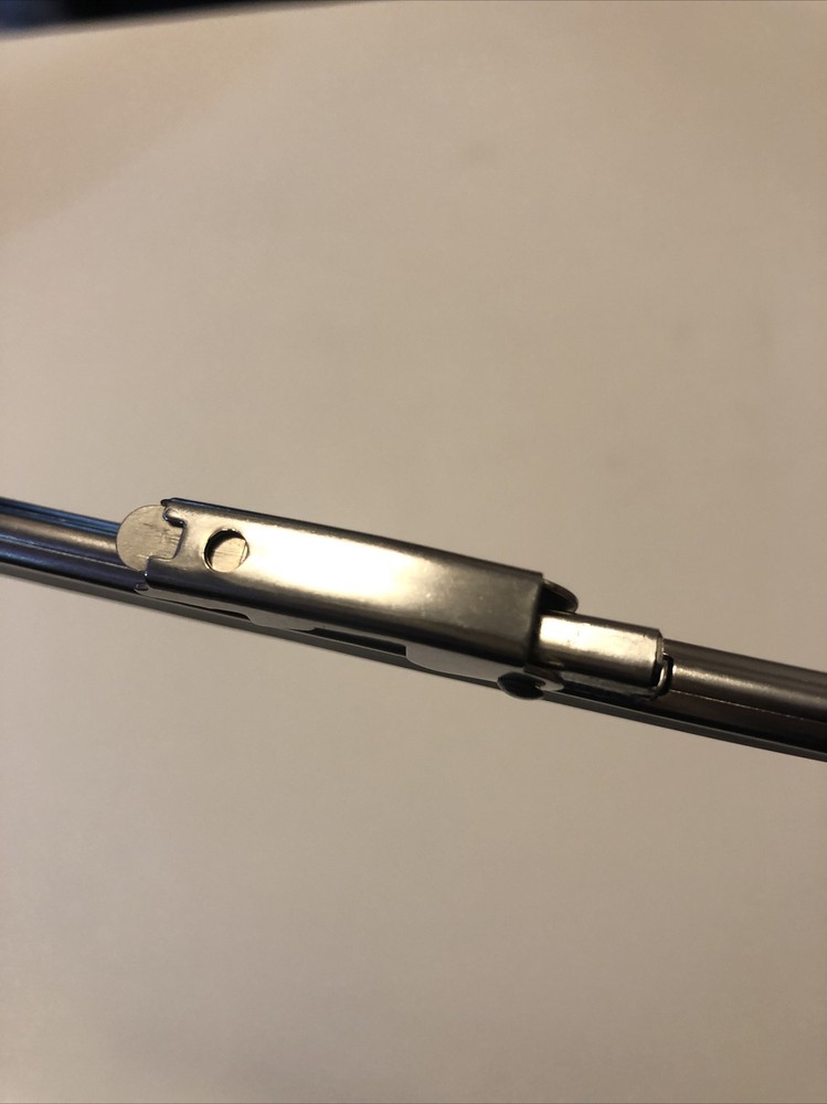 Windshield Wiper Blade 11" SS Flat Windows - Rectangular Mount w/ Locking Dot