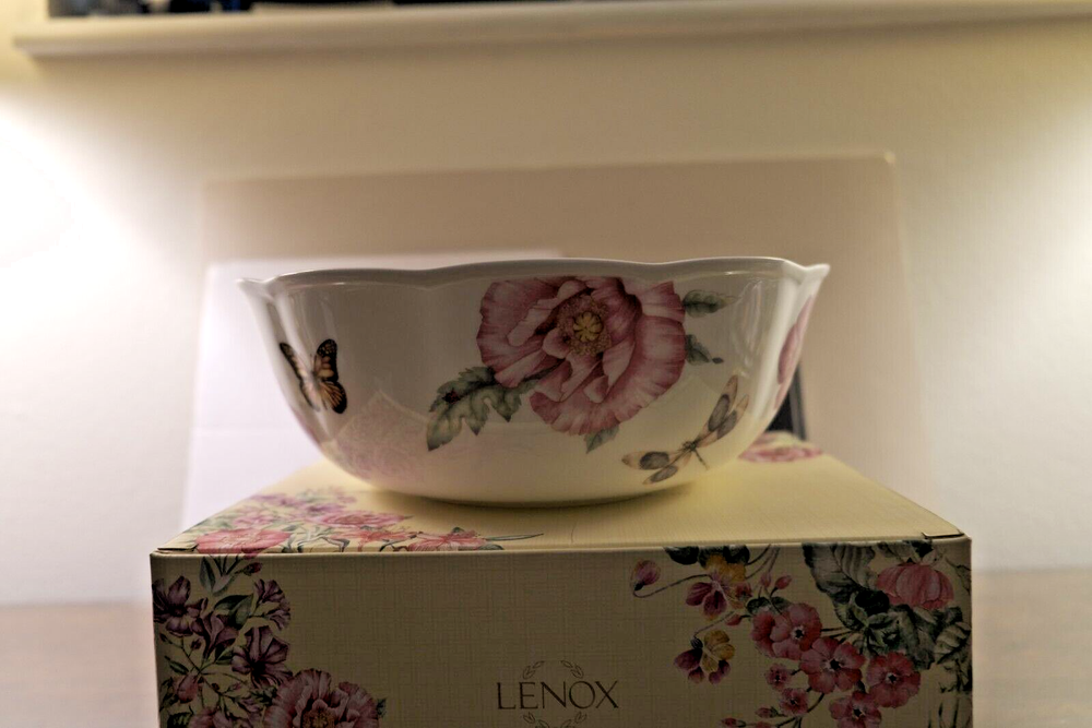 Lenox Butterfly Meadow Bloom Serving Bowl