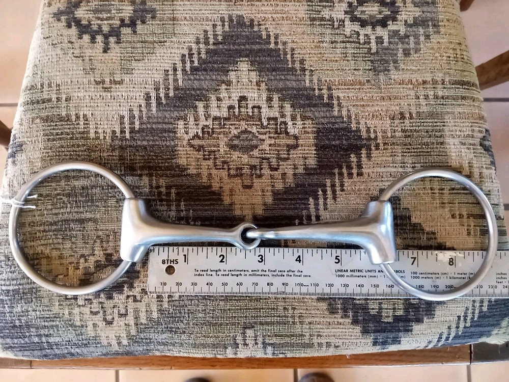 Eggbutt Looose Ring Stainless Steel Snaffle 14mm