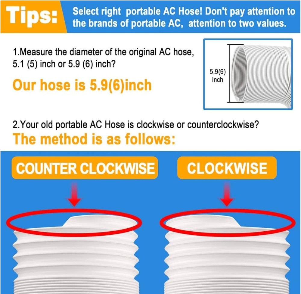 Portable AC Window Vent Kit, Adjustable Vertical/Horizontal Sliding Window Kit