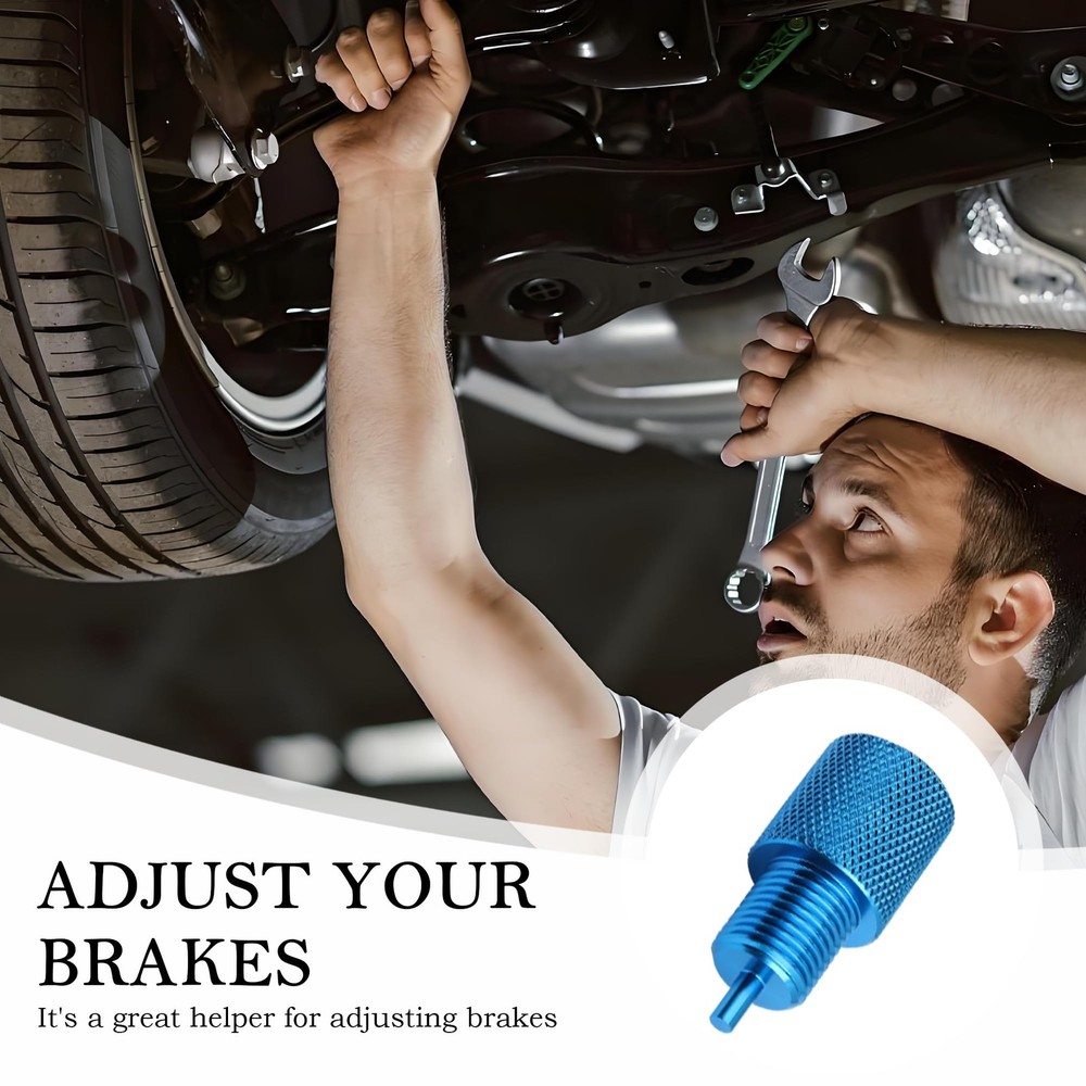 Adjustable Proportioning Valve Bleeder Tool,Aluminum Brake Blue