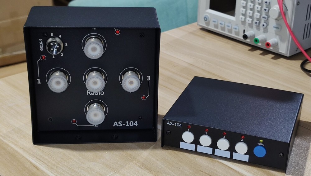 1X4 Antenna Controller Switcher Support YAESU ICOM Support Network Control