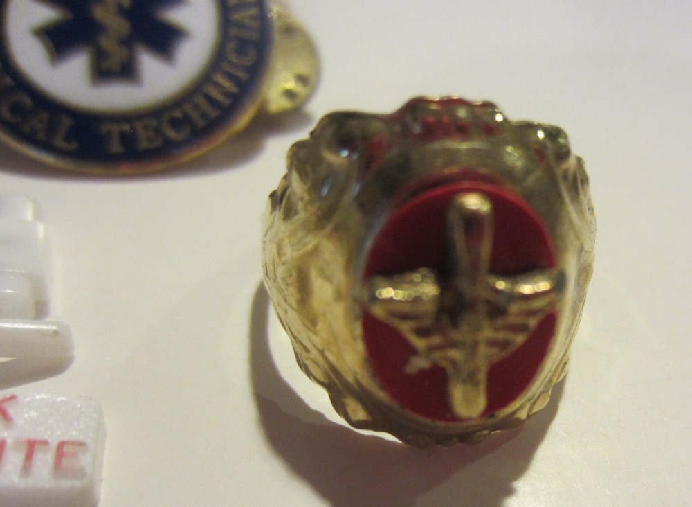 Vintage medical pin / pin backs