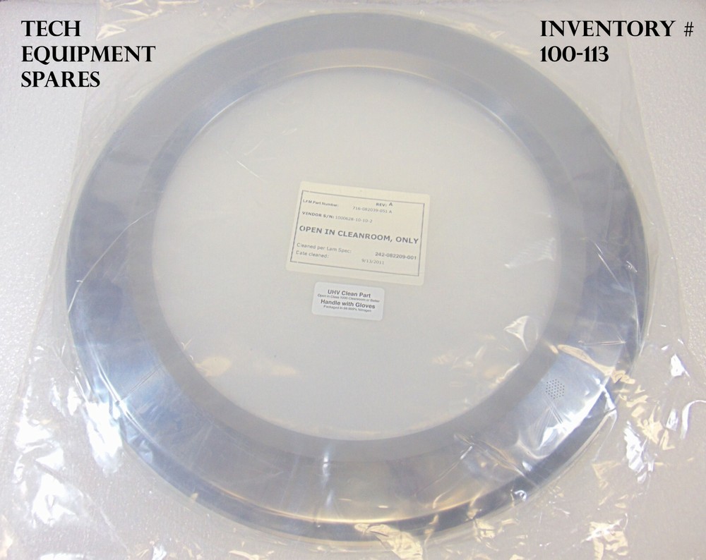 LAM Research 716-082039-051 Ring *new surplus, 90 day warranty*